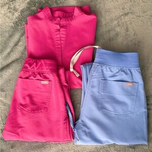 Figs bundle: Rafaela XXS top / Zamora joggers XS/P set